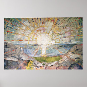 Poster Edouard mâchent la peinture d'art