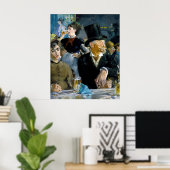 Poster Edouard Manet - Au Café (Bureau à domicile)