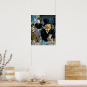Poster Edouard Manet - Au Café (Cuisine)