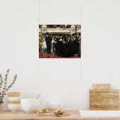Poster Edouard Manet - Bal masqué à l'Opéra (Cuisine)