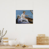 Poster Edouard Manet - Bateau (Cuisine)