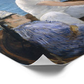 Poster Edouard Manet - Bateau (Coin)