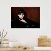 Poster Edouard Manet - Berthe Morisot se rétracte (Cuisine)