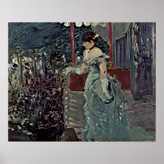Poster edouard Manet - Café-Concert (Devant)