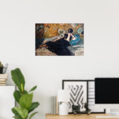 Poster Edouard Manet - Dame aux Éventails (Bureau à domicile)