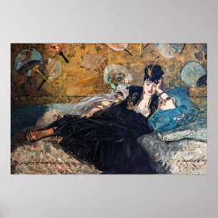 Poster Edouard Manet - Dame aux Éventails