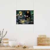 Poster Edouard Manet - Dans la serre (Cuisine)