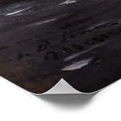 Poster Edouard Manet - Fleurs dans un Vase de Cristal (Coin)