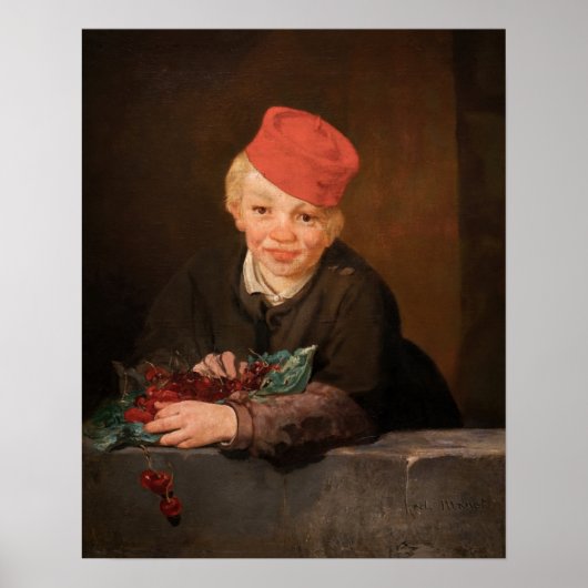 Poster Edouard Manet - Garçon aux Cerises (Devant)