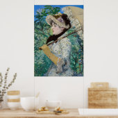 Poster Edouard Manet - Jeanne / Printemps (Cuisine)