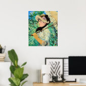 Poster Edouard Manet - Jeanne Spring (Bureau à domicile)