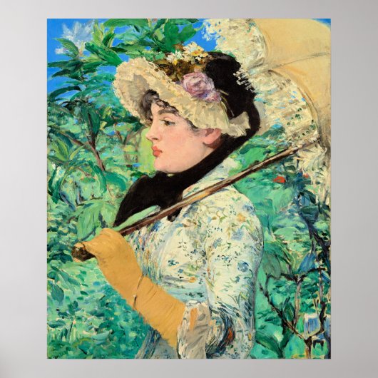 Poster Edouard Manet - Jeanne Spring (Devant)