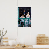 Poster Edouard Manet - Le Balcon / Le Balcon (Cuisine)