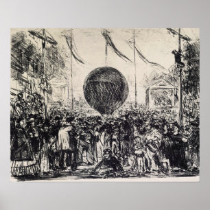 Poster Edouard Manet - Le ballon