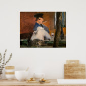 Poster Edouard Manet - Le Bar, Le Bouchon (Cuisine)