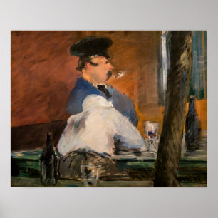 Poster Edouard Manet - Le Bar, Le Bouchon