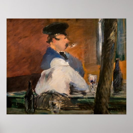 Poster Edouard Manet - Le Bar, Le Bouchon (Devant)