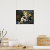 Poster Edouard Manet - Le déjeuner sur l'herbe (Cuisine)