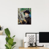 Poster Edouard Manet - Lecture Femme (Bureau à domicile)