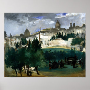 Poster Édouard Manet Les Funérailles