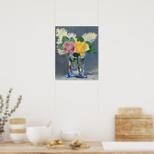 Poster Edouard Manet - Lilas et Roses (Cuisine)