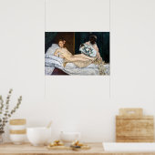 Poster Edouard Manet - Olympia (Cuisine)