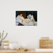 Poster Edouard Manet - Olympia (Cuisine)