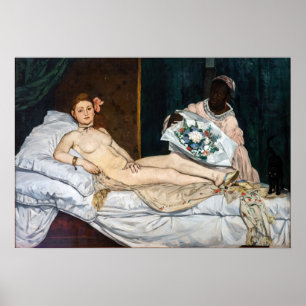 Poster Edouard Manet - Olympia
