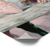 Poster Edouard Manet Plum Brandy Art mur (Coin)