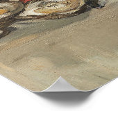 Poster Edouard Manet - Poisson - Vie morte (Coin)