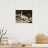 Poster Edouard Manet - Poisson - Vie morte (Cuisine)