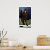 Poster Edouard Manet The Absinthe Drinker (Cuisine)
