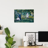 Poster Edouard Manet - Un jeu de Croquet (Bureau à domicile)