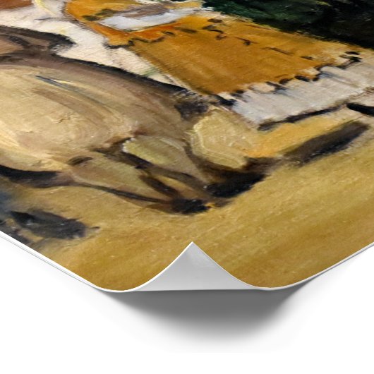 Poster Édouard Manet Vue de l'exposition de 1867 (Coin)