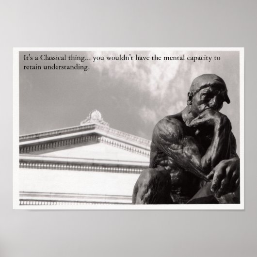 Poster Édu classique (Devant)