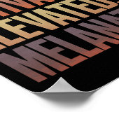 Poster Educated Motivated Elevated Melanated Black Histor (Coin)