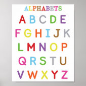 Poster éducatif Alphabet (Devant)