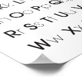 Poster éducatif Alphabet (Coin)