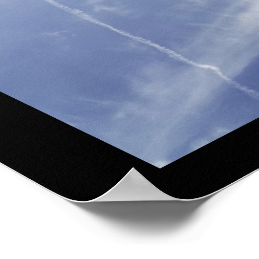 Poster éducatif Chem Trail (Coin)