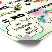 Poster éducatif - No Mosquito Spray! (Coin)