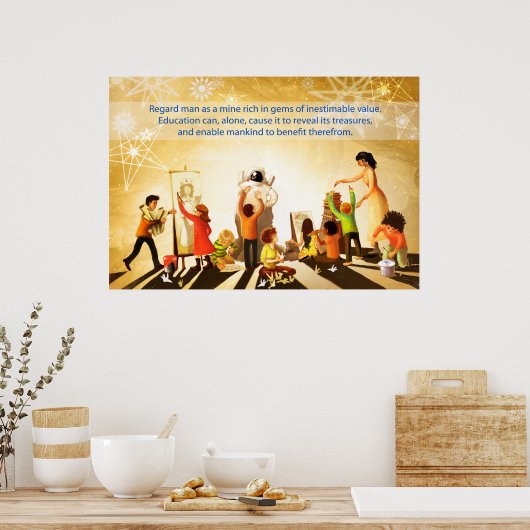 Poster Éducation (Cuisine)