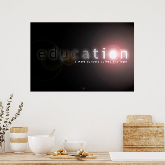 Poster Éducation (Cuisine)