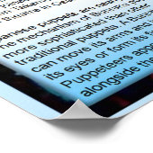 Poster Éducation, Arts du spectacle, théâtre de marionnet (Coin)