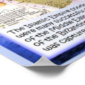 Poster Éducation, Histoire, Montée de l'Islam, Quatre Cal (Coin)