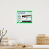 Poster Éducation, Judaïsme, Nourriture Kosher (Cuisine)