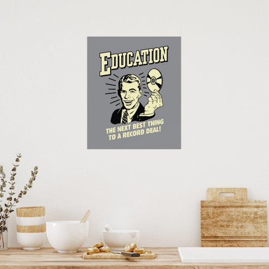 Poster Éducation : Meilleur dossier (Cuisine)
