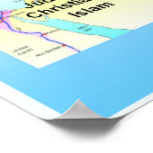 Poster Éducation, Six grandes religions mondiales (Coin)