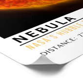 Poster Éducation spatiale nébuleuse (Coin)