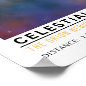 Poster Éducation sur l'espace des nuages célestes (Coin)