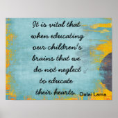 Poster Éduquer leur coeur (Devant)